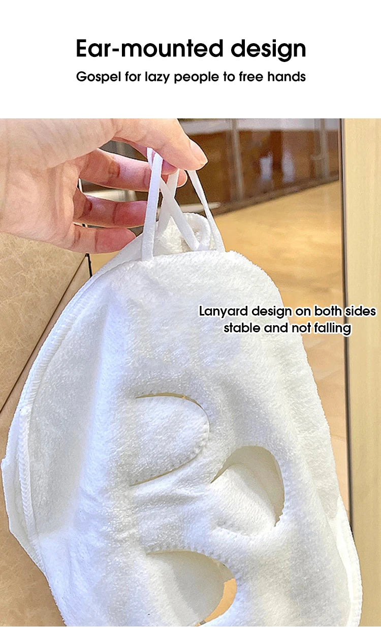 KentDO™ Hot Steam Face Towel – Relaxing Heat & Cold Therapy