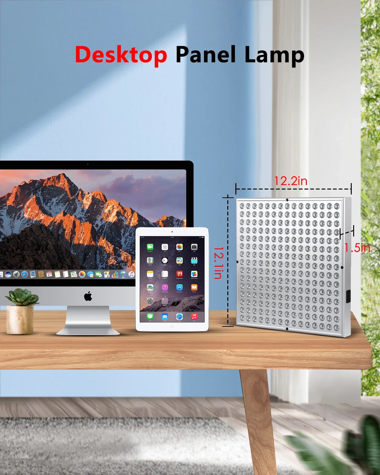 KentDO™ 45W LED Red Light Therapy Panel – Anti-Aging & Pain Relief
