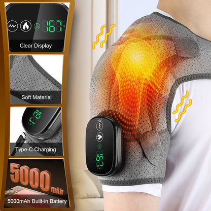 KentDO™ Heated Shoulder Massager for Deep Pain Relief