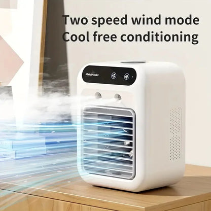 Portable Air Cooler Fan | Quiet 9-Blade USB Personal Cooling