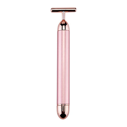 KentDO™ 24K Gold T-Shape Beauty Roller – Face Lift & Glow