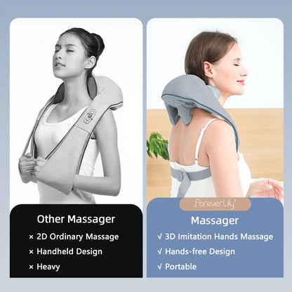 KentDO™ 26W Neck & Shoulder Massager – Deep Tissue Relief