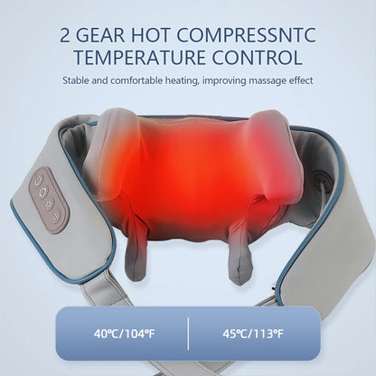 KentDO™ 26W Neck & Shoulder Massager – Deep Tissue Relief