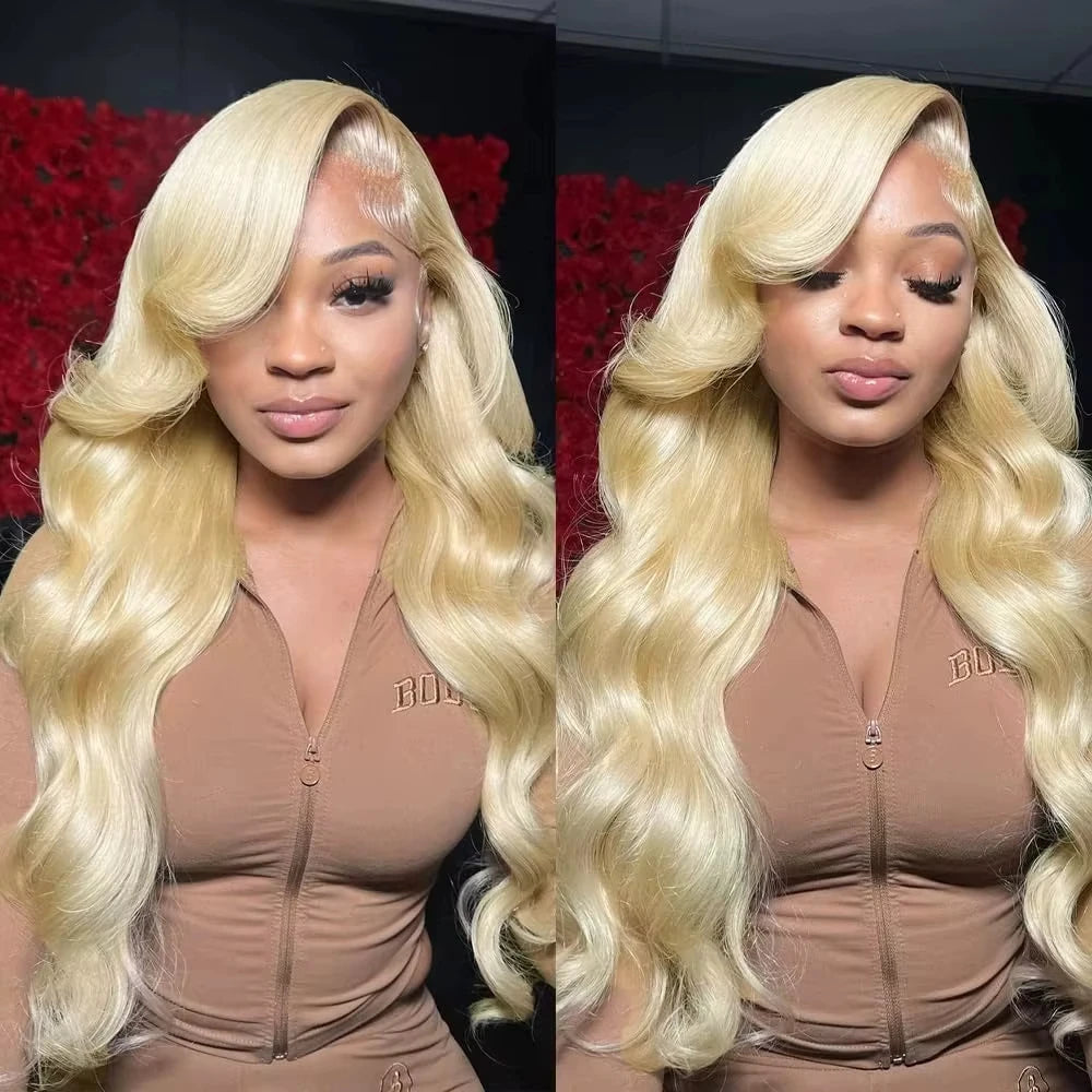 KentDO™ 613 Blonde Human Hair Wig – Luxurious HD Lace Shine