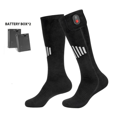 Heated Socks for Cold Feet – Battery-Powered Winter Warmth