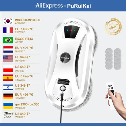 Smart Window Cleaning Robot – Hands-Free Streak-Free Glass