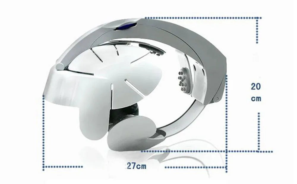 KentDO™ Electric Head Massager Helmet – Stress & Hair Care