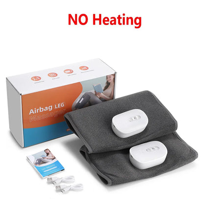 Wireless Air Compression Calf Massager with Heat Relief