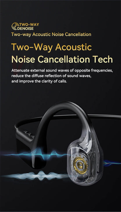 KentDO™ Bone Conduction Headphones – Waterproof Music Freedom