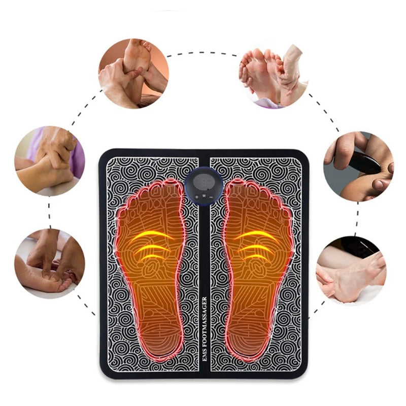 KentDO™ EMS Foot Massager – Boost Circulation & Relieve Pain
