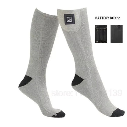 Heated Socks for Cold Feet – Battery-Powered Winter Warmth