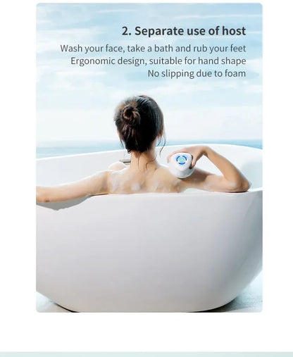 KentDO™ Electric Shower Brush – Deep-Cleansing & Massage Spa