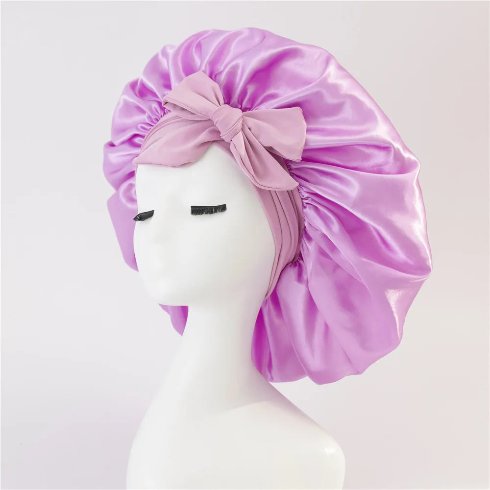 adjustable satin bonnet - KentDO