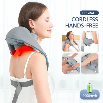 KentDO™ 26W Neck & Shoulder Massager – Deep Tissue Relief