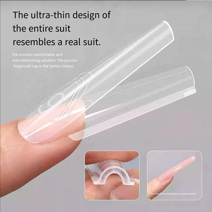 Dual Nail Forms Kit 240PCS – Perfect Shape Extensions