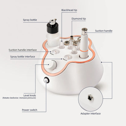 KentDO™ Diamond Microdermabrasion Machine for Smooth Skin