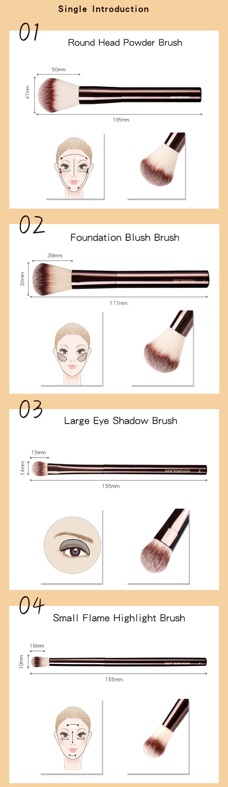 makeup brush for contour - KentDO