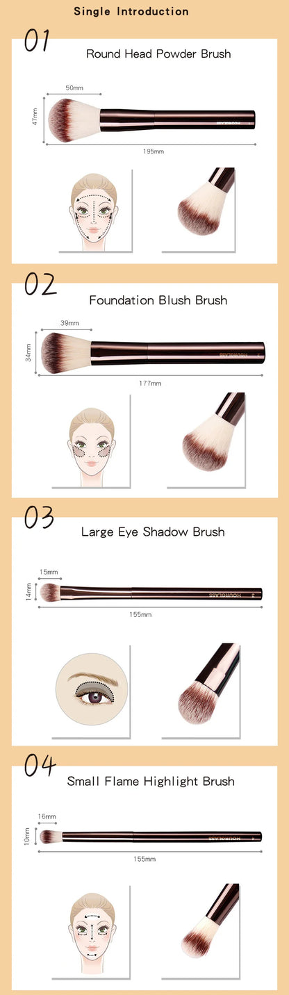 KentDO™ Hourglass Makeup Brush for Flawless Application