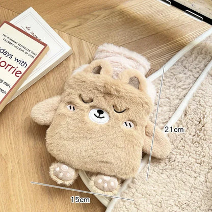 KentDO™ Hot Water Bottle – Plush Cozy Relief for Pain & Warmth