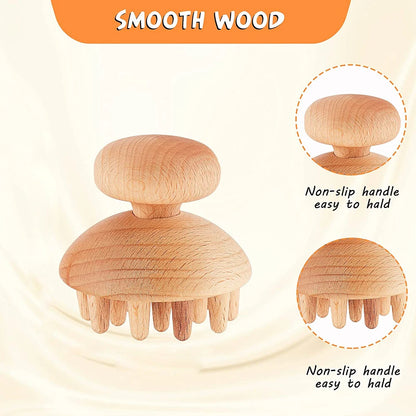 KentDO™ 6-in-1 Wooden Lymphatic Drainage Massage Set