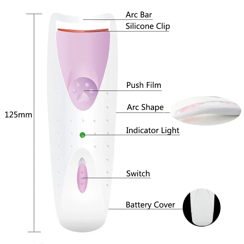 KentDO Heated Eyelash Curler close-up