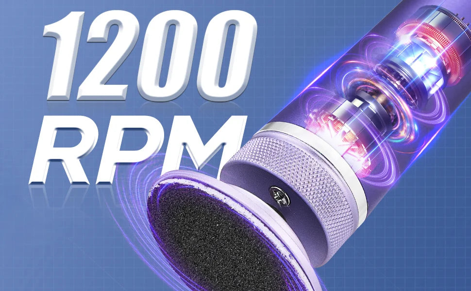 KentDO™ Electric Foot File – Smooth Heels & Callus Removal