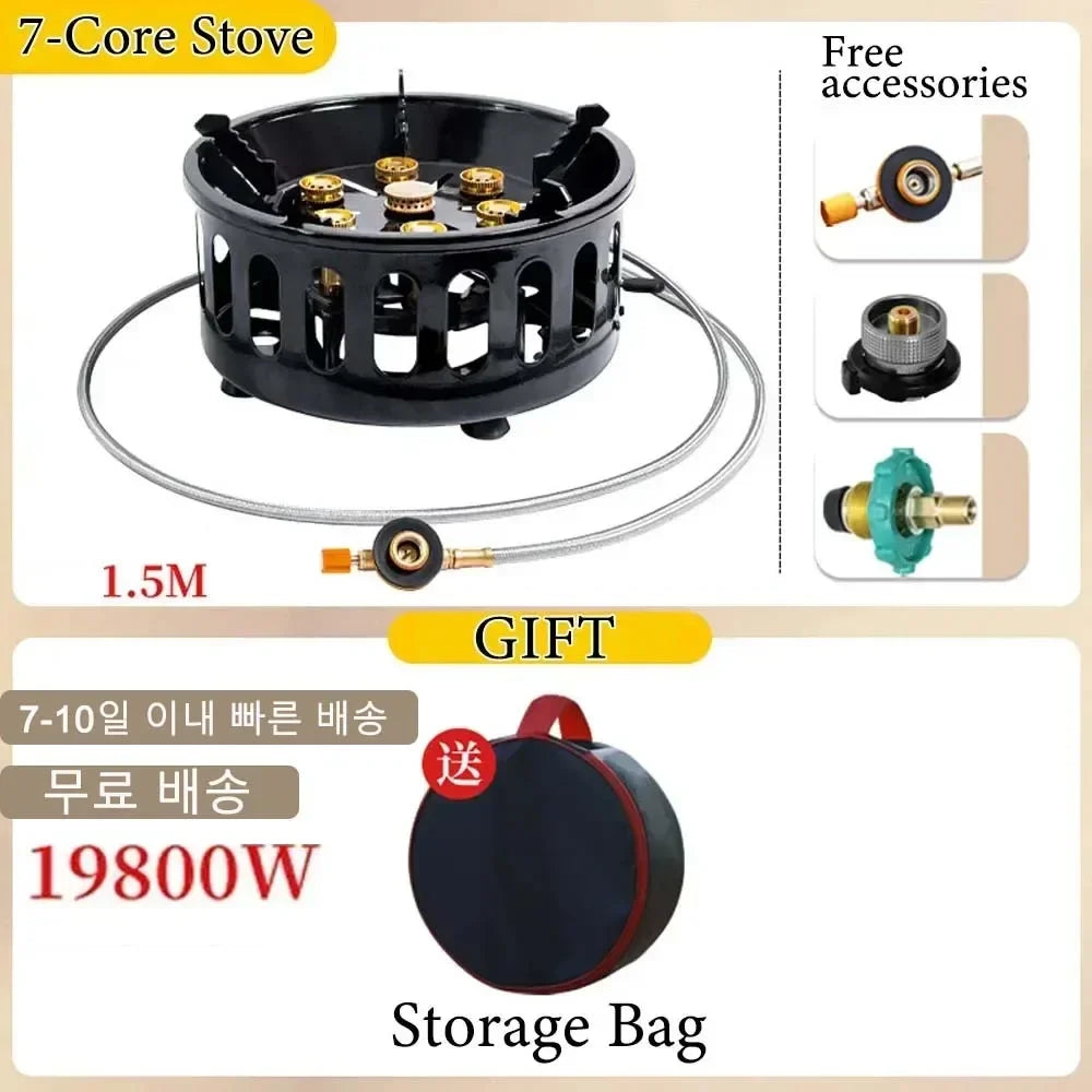 Portable Camping Gas Stove 19800W – Ultra Power Fast Cooking
