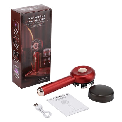 KentDO™ Electric Scalp Massager – Light Therapy for Hair Growth
