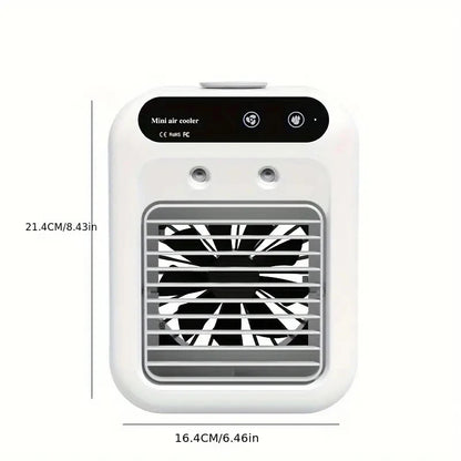 Portable Air Cooler Fan | Quiet 9-Blade USB Personal Cooling
