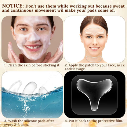 KentDO™ Reusable Silicone Chest Patch – Anti-Wrinkle Lift