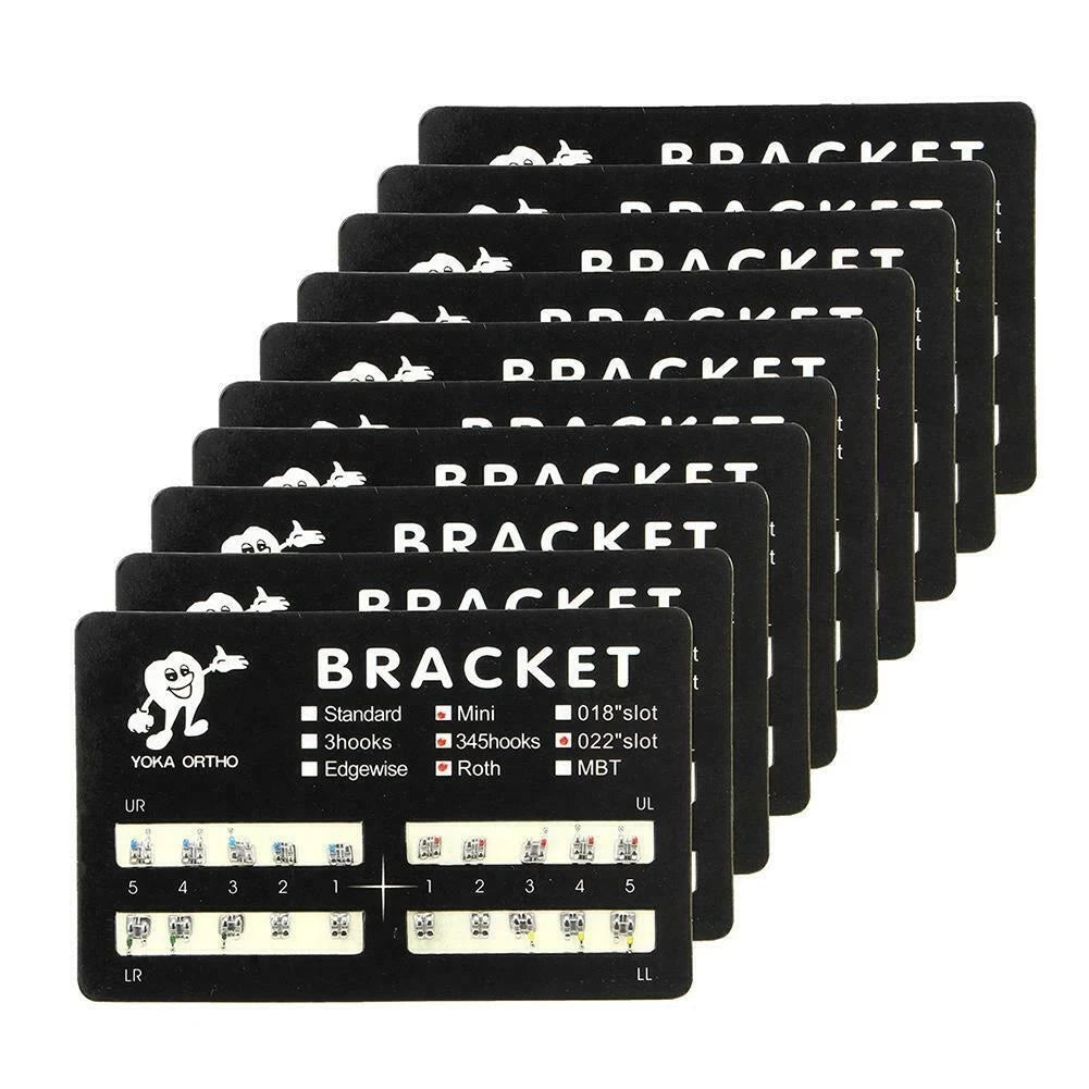 Dental Metal Brackets for Precise Orthodontic Alignment