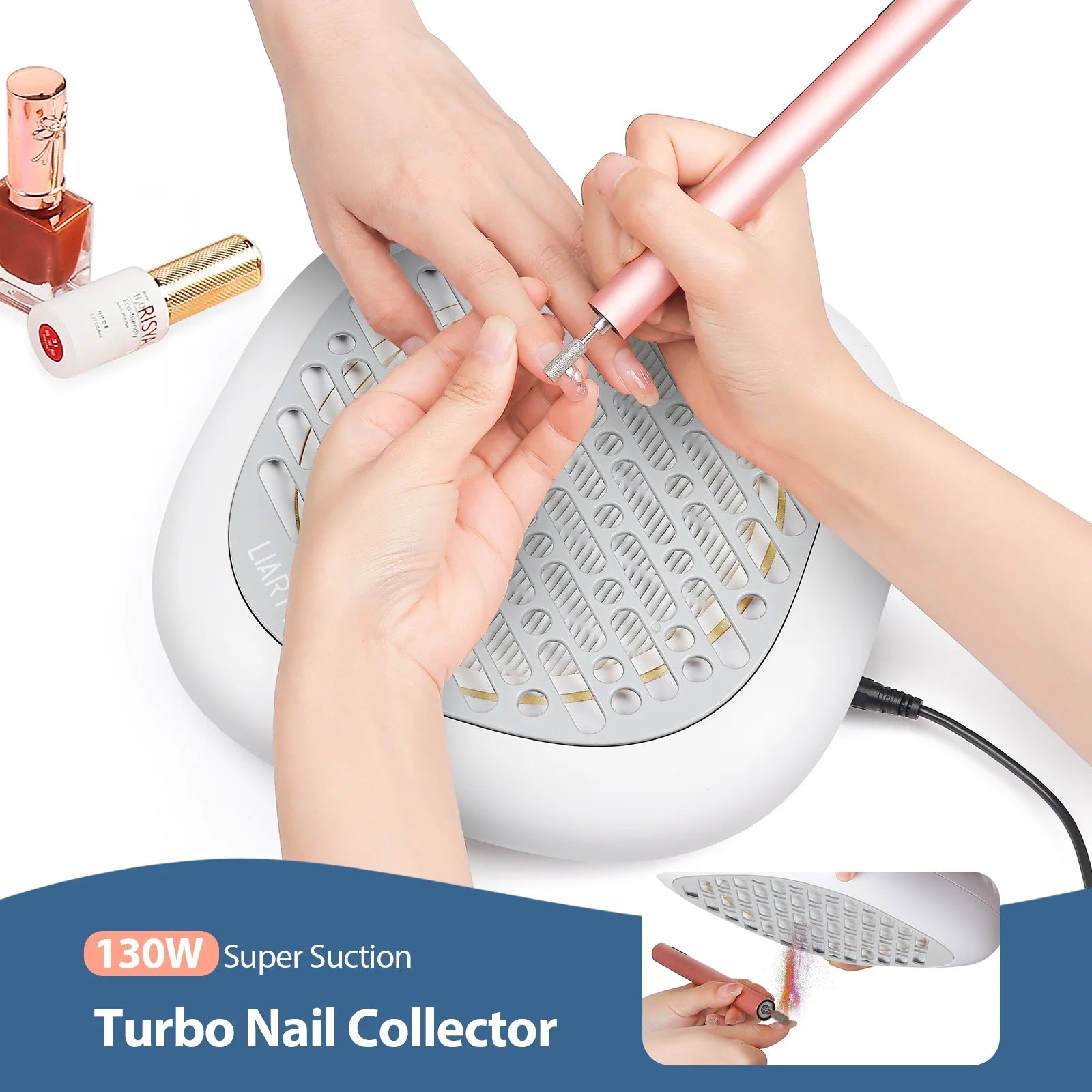 safe nail dust removal - KentDO
