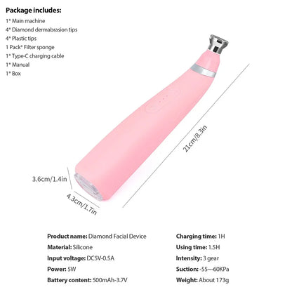 KentDO™ Diamond Microdermabrasion Machine for Smooth Skin
