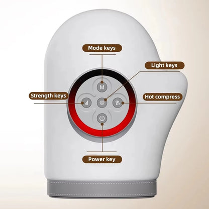 Hand Massager with Heat & Compression for Pain Relief