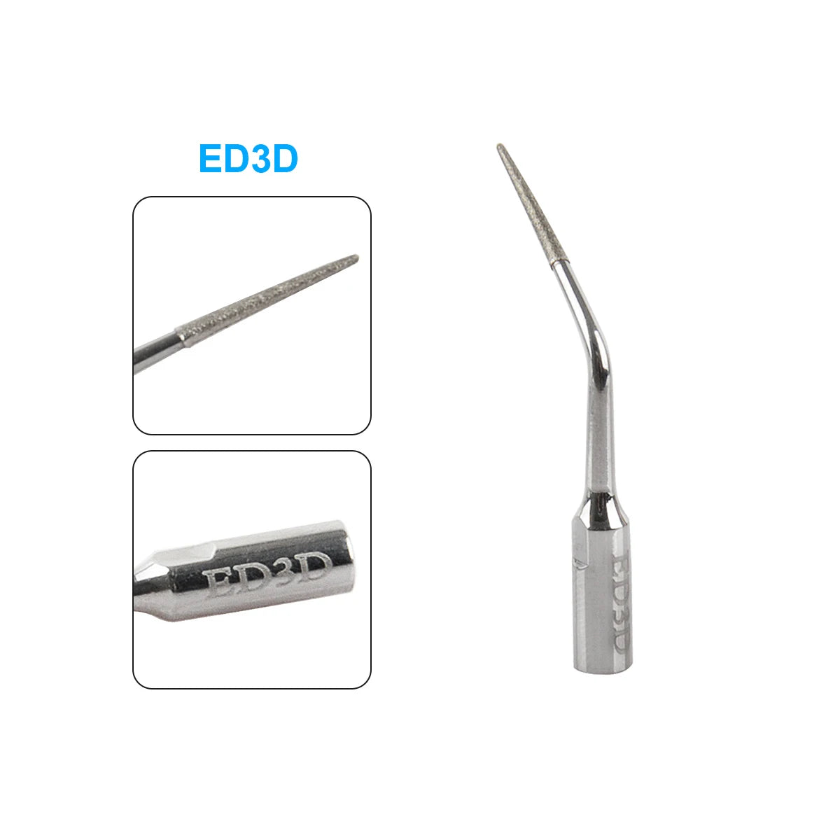 KentDO™ 5pcs Dental Ultrasonic Scaler Tips – Precision Cleaning