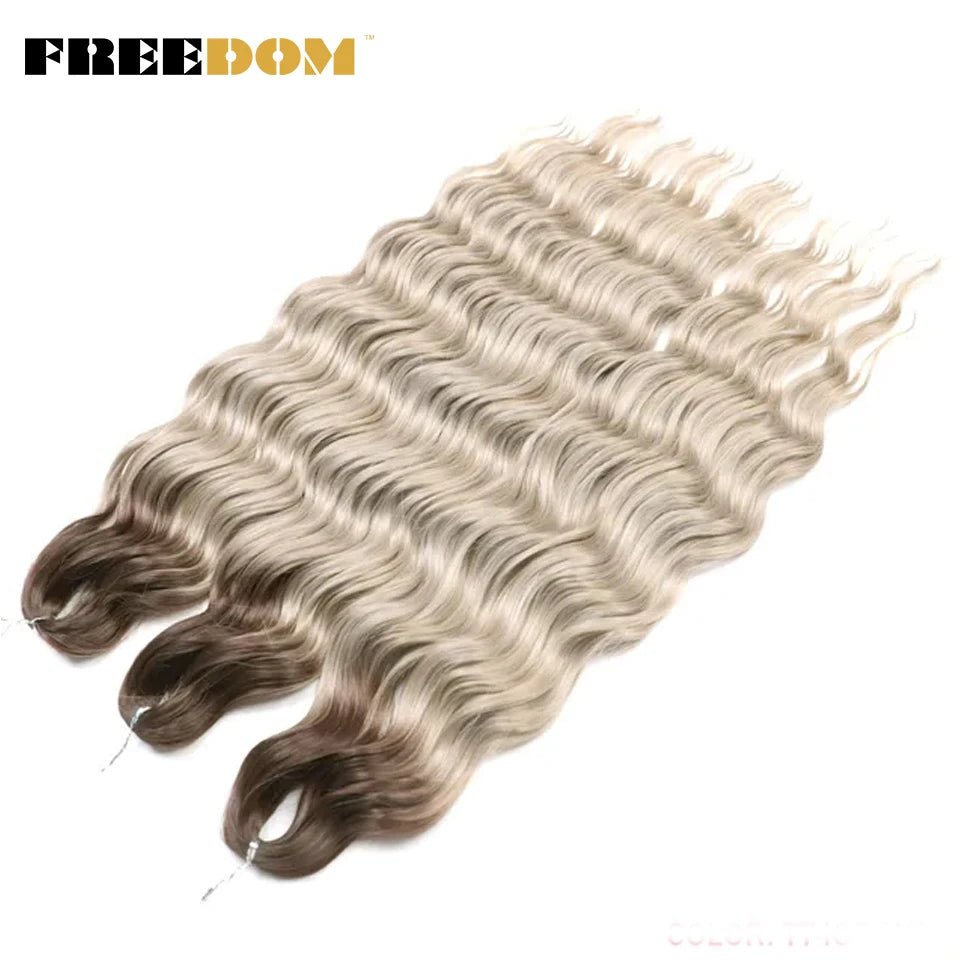 KentDO™ Loose Deep Wave Braiding Hair – Natural, Voluminous Style