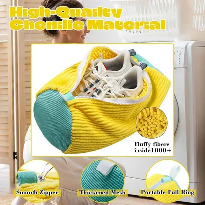 Shoe Washing Bag for Gentle Sneaker Machine Wash Tool