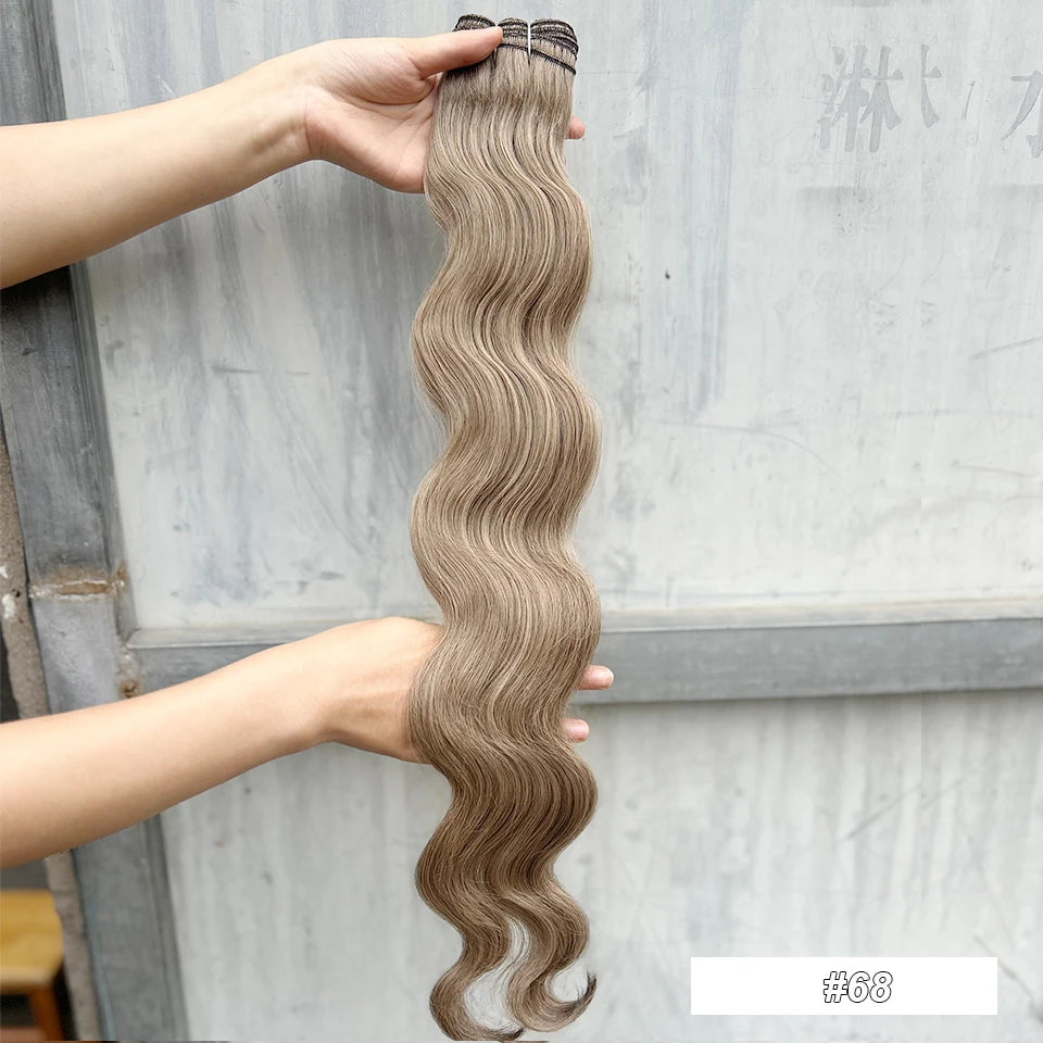 KentDO™ 30" Ombre Brown Body Wave Hair Extensions – Voluminous Look
