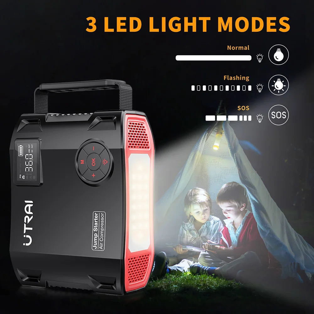 portable jump starter with power bank - KentDO