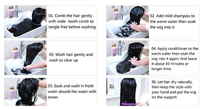 KentDO™ Bone Straight Human Hair Wig – Sleek HD Lace Look