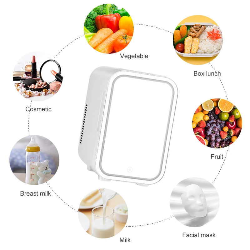 mini skincare fridge - KentDO