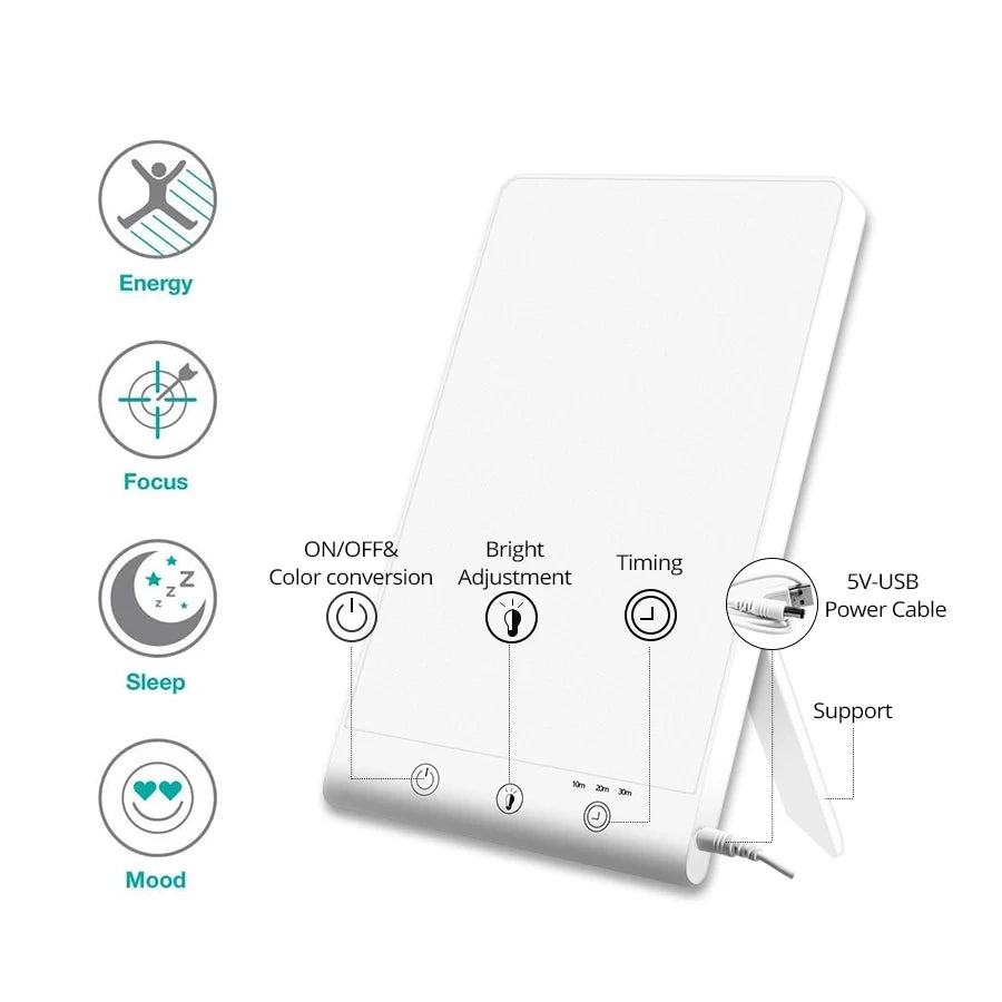 KentDO™ 12000 Lux SAD Therapy Lamp