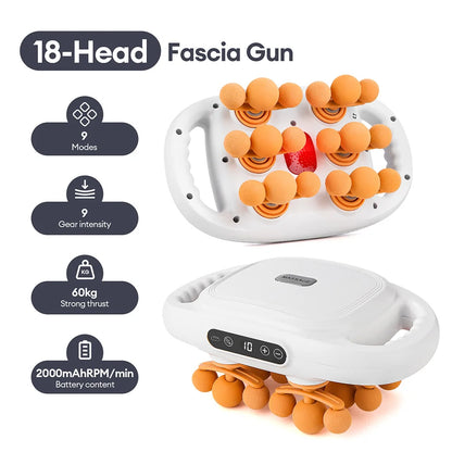 KentDO™ 42-Head Fascia Massage Gun – Deep Muscle Relief