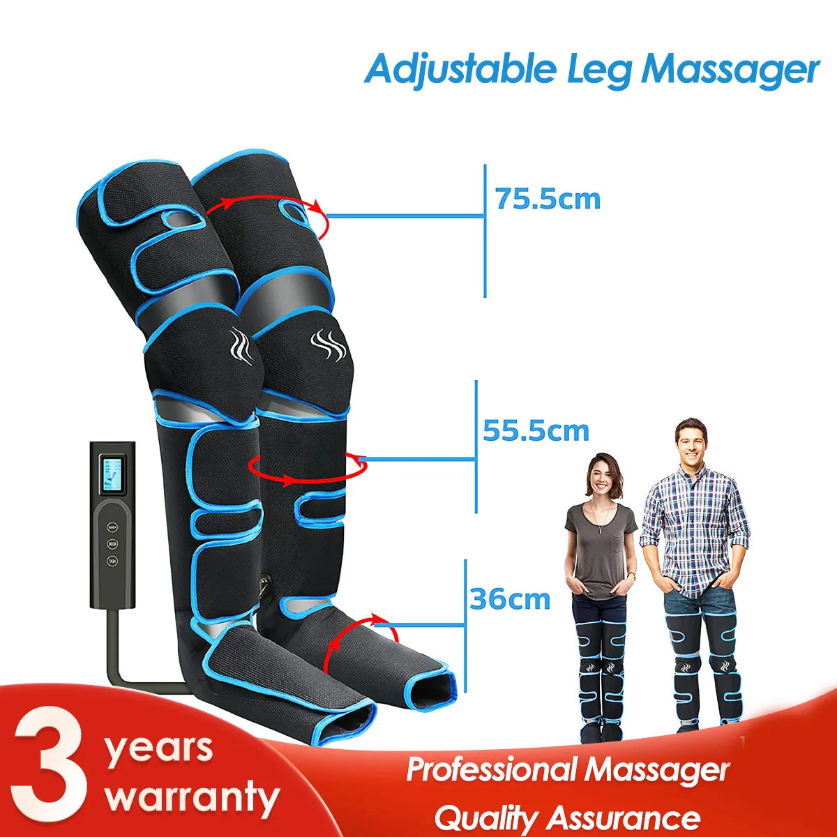Leg Air Pressure Massager – Circulation & Pain Relief