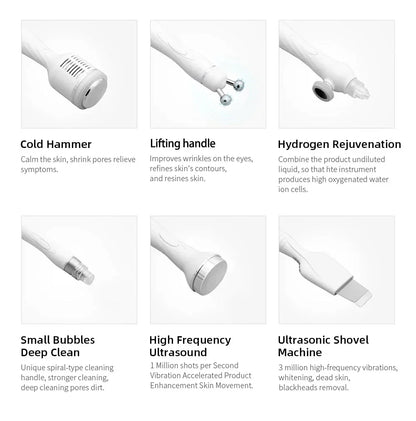 KentDO™ Hydro Microdermabrasion 6-in-1 Facial Machine