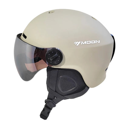 Ski Helmet with Goggles – Lightweight Warm In-Mold Protection