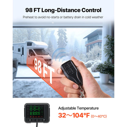 8KW Diesel Air Heater for RV & Truck – Fast, Fuel-Efficient