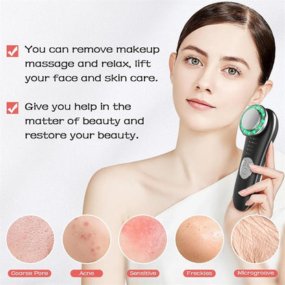 KentDO™ Ionic Facial Cleanser – LED & EMS Skin Rejuvenator