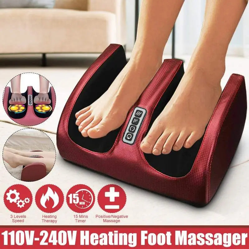 KentDO™ Electric Foot Massager – Pain Relief & Heated Therapy