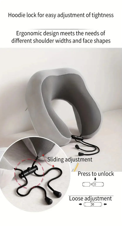 KentDO™ U-Shaped Travel Pillow – Ergonomic Neck Support Anywhere